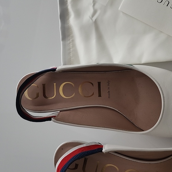 Gucci Malaga Kid Pumps - 38/8 US - Picture 6 of 16